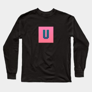 Letter U from roses Long Sleeve T-Shirt